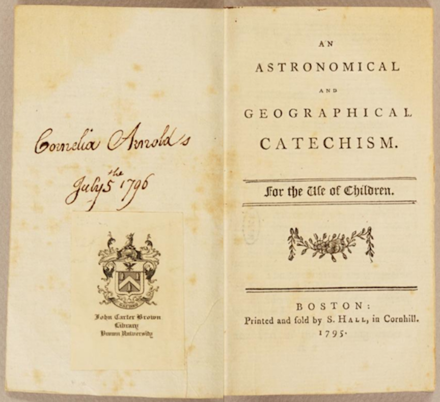 printed catechism in English