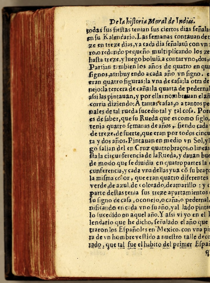 printed text in Spanish