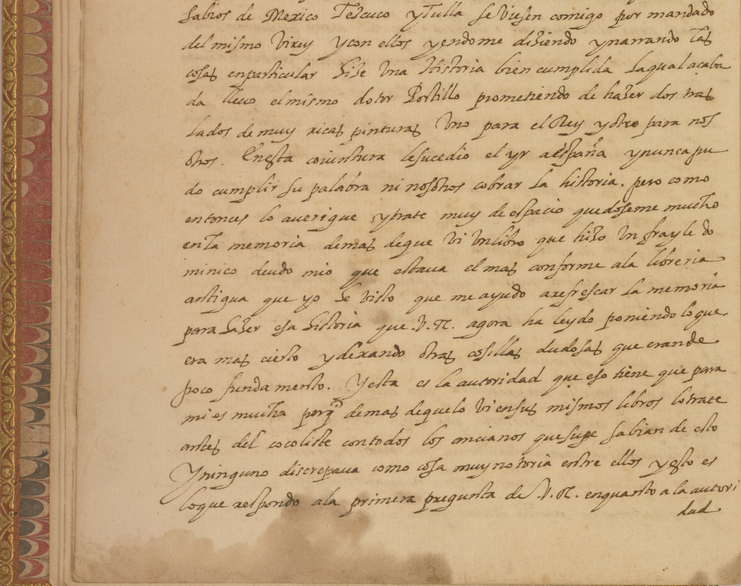 manuscript letter in Spanish