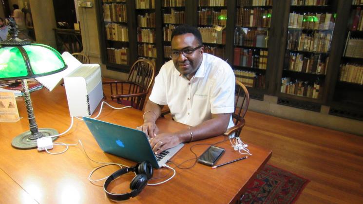 Jody Benjamin, assistant professor of history at the university of California, riverside and ruth and Lincoln ekstrom fellow at the JCB