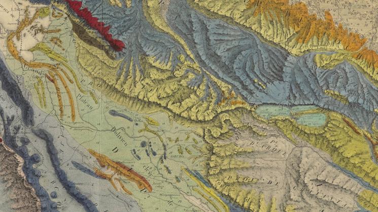 Image from: Map of western Bolivia, Paris. [Pitois-Levrault et compagnie, 1839]. Original at the John Carter Brown Library. 