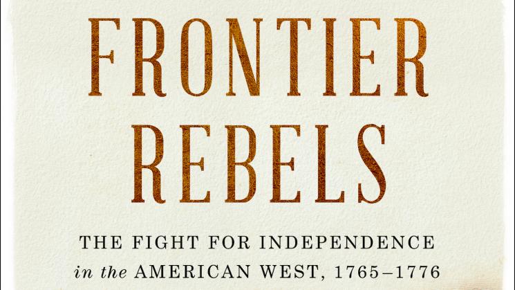 Cover of Patrick Spero's book, Frontier Rebels