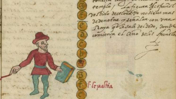 Image from: Tovar, Juan de. [Tovar Codex]. [Mexico City, between 1582 and 1587]. Original at the John Carter Brown Library.