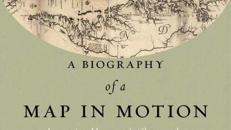 cover of "A Biography of a Map in Motion" by Christian J Koot