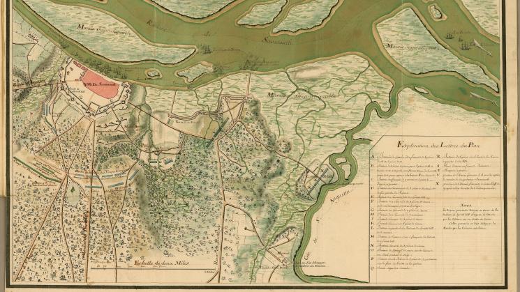 [Plan of the Seige of Savannah, 1779]