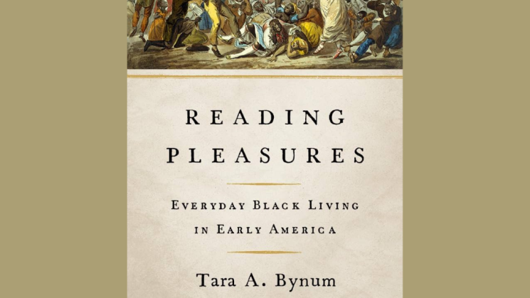 The image shows the cover of Tara Bynum's book Reading Pleasures.