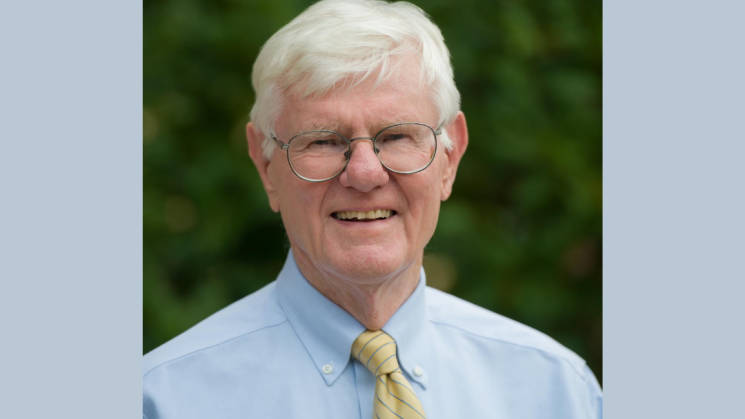 The image is a photograph of Professor Gordon S. Wood.