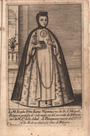 Portrait of Josepha Petra Juana Nepomuceno de Señor San Miguel