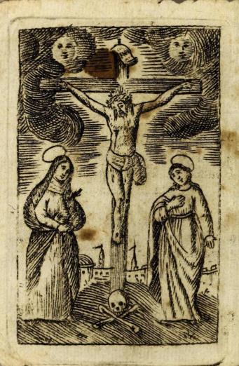 Image depicting the crucifixion of Jesus