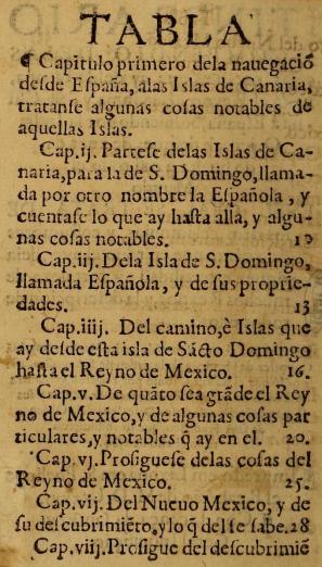 printed text in Spanish