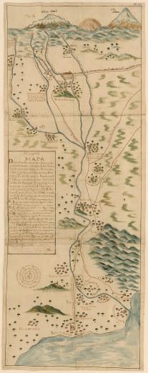 map showing irrigation and water management in Mexico