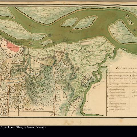 [Plan of the Seige of Savannah, 1779]