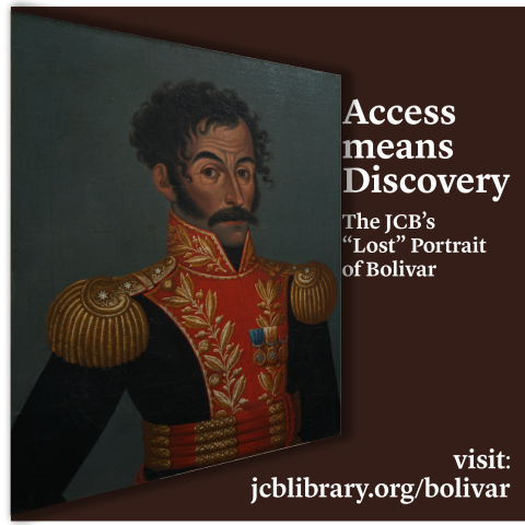 A portrait of Simon Bolivar