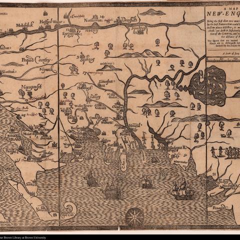 A Map of New-England (1677)