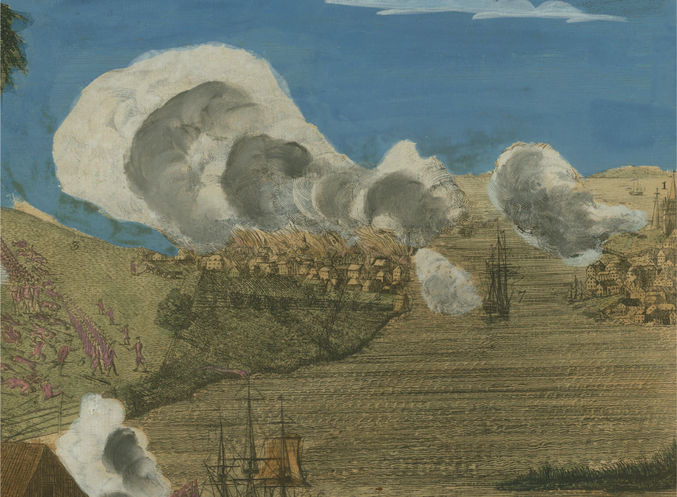 An Exact View of The Late Battle at Charlestown June 17th, 1775.