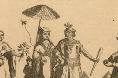 Image from: Inca or Indians of Peru. [N. Guérard le fils, 1717]. Original image at the John Carter Brown Library.