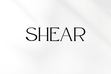 The image shows the acronym SHEAR, which is the event acronym.