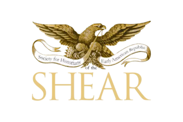 The image shows the acronym SHEAR, which is the event acronym, under the full name of the organization and an image of an eagle..